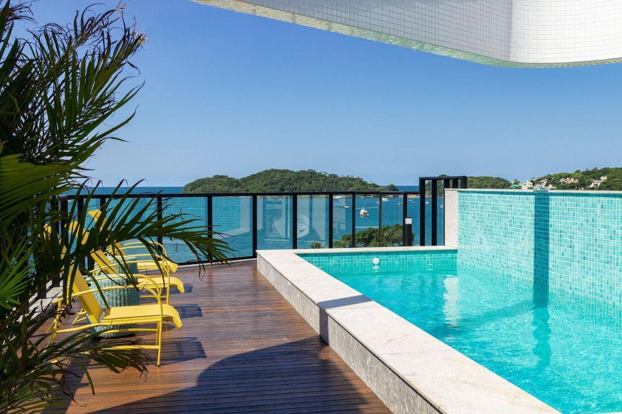 Aion Suites 303 - Lindo Apartamento Com Vista Para O Mar, A 60M Da Praia De Bombinhas, Com Piscina E Academia No Rooftop. Exterior photo